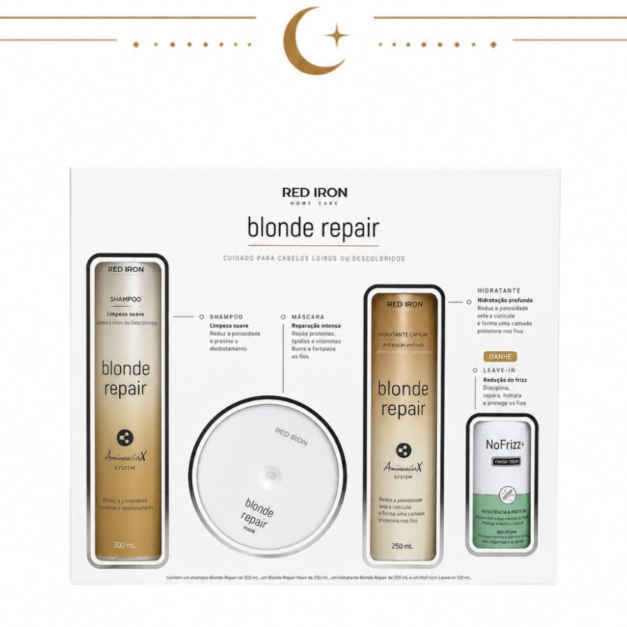 Blonde Repair - Caixa Kit 3+1
